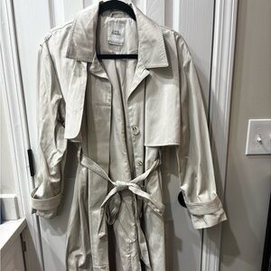 Love Bonito Women's Beige Trench Coat